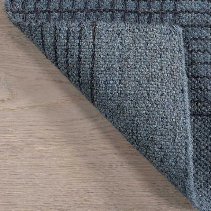 Sale Kirklands Home Plaid Emily Henderson x RugsUSA Area Rug, 6x9 Blue