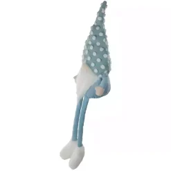 Online Kirklands Home Blue Polka Dotted Gnome Shelf Sitter