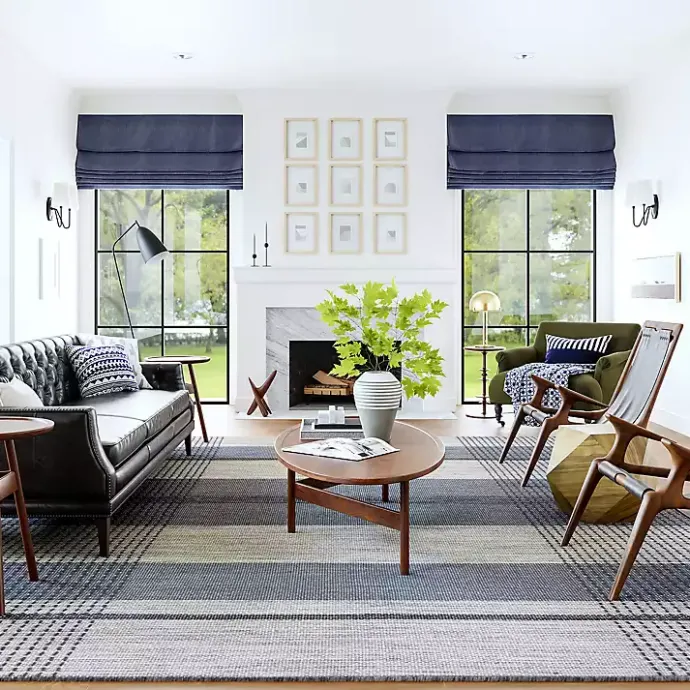 Best Kirklands Home Blue Portland Emily Henderson x RugsUSA Rug, 10x14