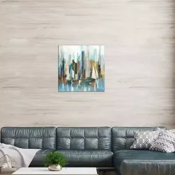 Hot Kirklands Home Blue Regatta Canvas Art Print