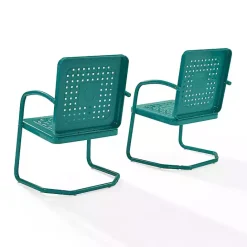 Online Kirklands Home Retro Basket Weave Chairs, Set of 2 Blue