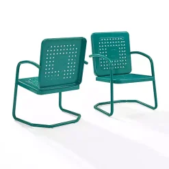 Online Kirklands Home Retro Basket Weave Chairs, Set of 2 Blue