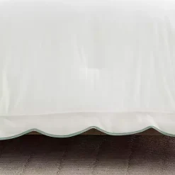 Discount Kirklands Home Blue Scalloped Edge 3-pc. King Comforter Set