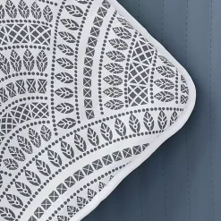 Online Kirklands Home Blue Scalloped Reversible 2-pc. Twin Quilt Set