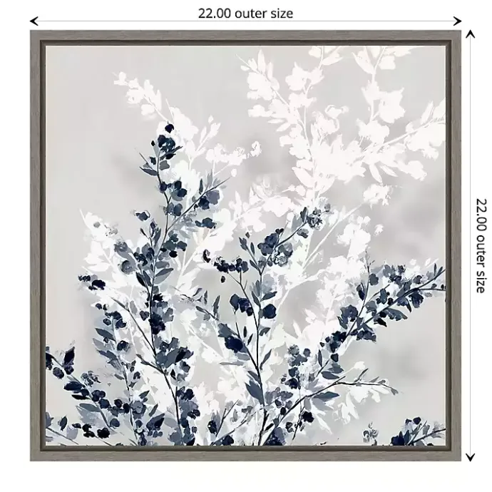 Discount Kirklands Home Blue Spring Framed Canvas Art Print