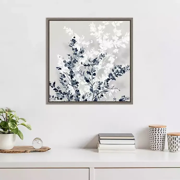 Discount Kirklands Home Blue Spring Framed Canvas Art Print