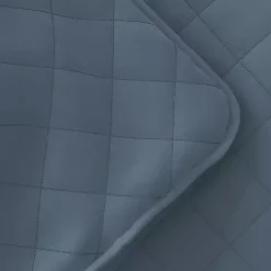 Clearance Kirklands Home Stitched Diamond 2-pc. Twin Quilt Set Blue