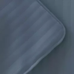 Sale Kirklands Home Stitched Stripes 2-pc. Twin Quilt Set Blue