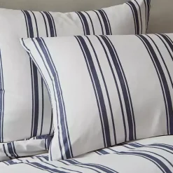 Online Kirklands Home Blue Stripe Jackson 3-pc. King Comforter Set