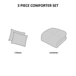 Online Kirklands Home Blue Stripe Jackson 3-pc. King Comforter Set