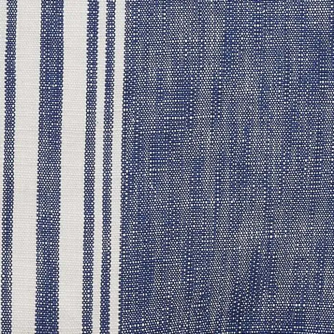 Sale Kirklands Home Blue Striped Fringe Table Runner, 72 in.