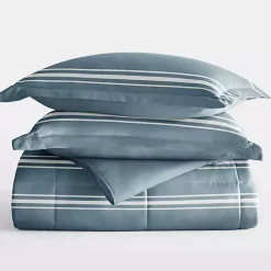 Outlet Kirklands Home Striped Reversible 2-pc. Twin Comforter Set Blue