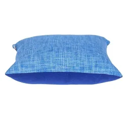 Sale Kirklands Home Textured Velvet Pillow Blue