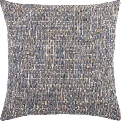 Outlet Kirklands Home Threaded Pillow, 22 in. Blue