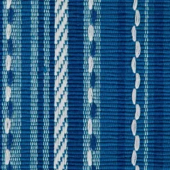 Sale Kirklands Home Blue Tonal Stripe Table Runner