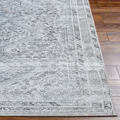 Sale Kirklands Home Traditional Washable Area Rug, 8x12 Blue