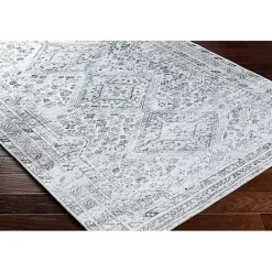 Sale Kirklands Home Traditional Washable Area Rug, 8x12 Blue