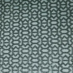 New Kirklands Home Upholstered Low Back Swivel Counter Stool Blue