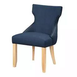 Online Kirklands Home Upholstered Wingback Dining Chairs, Set of 2 Blue