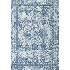 Sale Kirklands Home Blue Vintage Odell Area Rug, 5x7