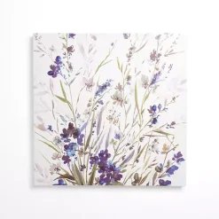 Outlet Kirklands Home Blue Wildflowers I Canvas Art Print