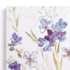 New Kirklands Home Blue Wildflowers II Canvas Art Print