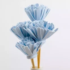 Sale Kirklands Home Wooden Floral Stems, Set of 2 Blue