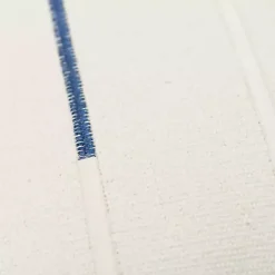 Clearance Kirklands Home Blue Woven Lines Throw Pillow