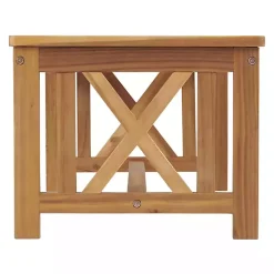 Clearance Kirklands Home Blue X-Back Acacia Wood 2-pc. Outdoor Living Set