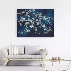 New Kirklands Home Bluebird Conference Giclee Canvas Print, 40x30 in.