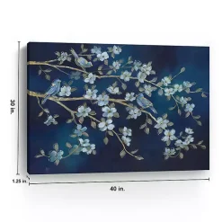 New Kirklands Home Bluebird Conference Giclee Canvas Print, 40x30 in.