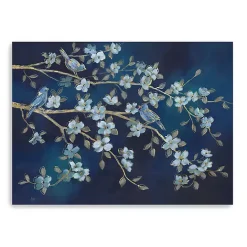 Best Kirklands Home bird Conference Giclee Canvas Print, 48x36 in. Blue