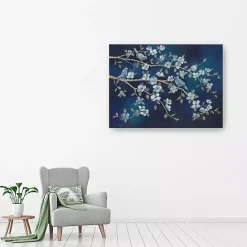 Best Kirklands Home bird Conference Giclee Canvas Print, 48x36 in. Blue