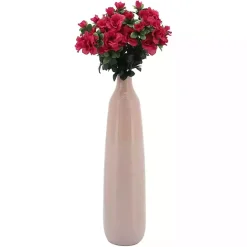 Hot Kirklands Home Blush Ceramic Bottleneck Floor Vase Pink