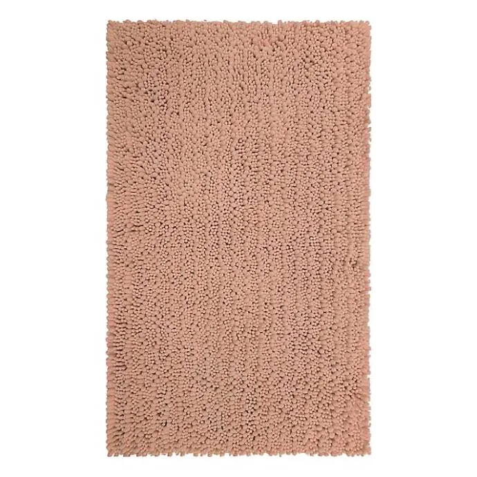 Online Kirklands Home Blush Chenille Bath Mat, 45 in. Pink