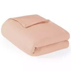 Online Kirklands Home Blush Liquid Cotton Full/Queen Blanket Pink