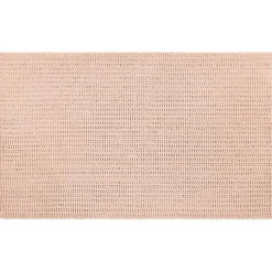 Sale Kirklands Home Blush Memory Foam Chenille Bath Mat, 34 in. Pink