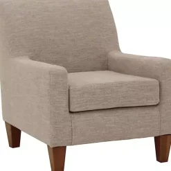 New Kirklands Home Blush Fynn Upholstered Accent Chair Pink