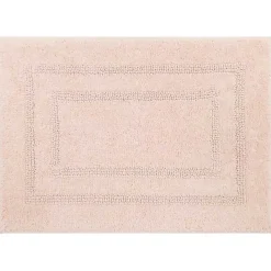 Best Kirklands Home Blush Reversible Cotton Bath Mat, 34 in. Pink