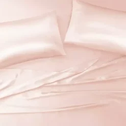 Clearance Kirklands Home Blush Satin King 2-pc. Pillow Case Set Pink