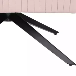 Clearance Kirklands Home Blush Velvet Swivel Accent Chair Pink