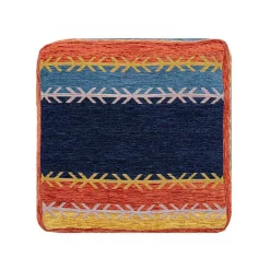 Clearance Kirklands Home Boho Turkish Stripe Ultra-Soft Pouf