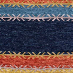 Clearance Kirklands Home Boho Turkish Stripe Ultra-Soft Pouf