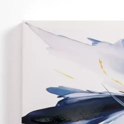 Outlet Kirklands Home Bold Blues Abstract Canvas Art Print