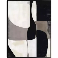 Outlet Kirklands Home Bold Geometry I Framed Canvas Art Print