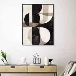 Discount Kirklands Home Bold Geometry II Framed Canvas Art Print