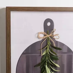 Online Kirklands Home Bon Appetit Cutting Board Shadowbox Wall Plaque