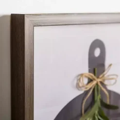 Online Kirklands Home Bon Appetit Cutting Board Shadowbox Wall Plaque