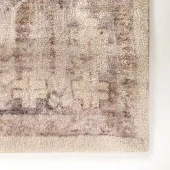 Kirklands Home Bone Rosette Area Rug, 5x7