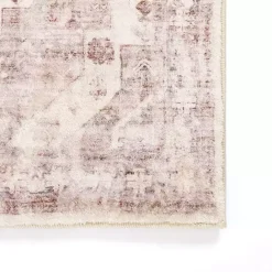 New Kirklands Home Bone Rosette Runner, 2x7